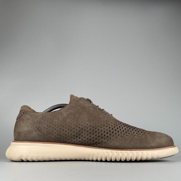 Cole Haan Zerogrand 2.0 Men's Size 11 M Laser Wingtip Oxford Casual Dress Shoes - Picture 5 of 9